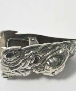 Edwardian Sterling Silver Bulldog Paperclip Side 4 543- Dog's Tale Collectibles