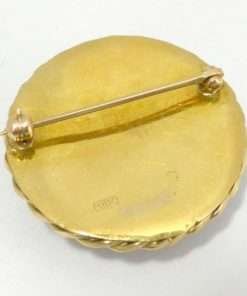 Essex Crystal Cairn Terrier Portrait Brooch Back25- Dog's Tale Collectibles