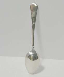 Large Solid Sterling Silver Spoon Front 6- Dog's Tale Collectibles