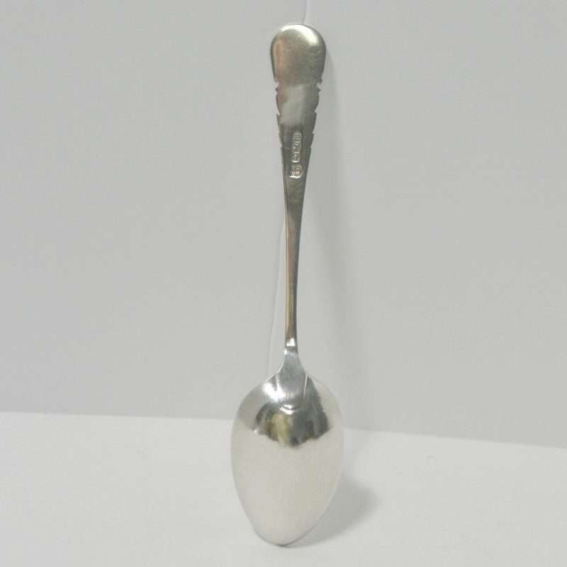 Large Solid Sterling Silver Spoon Front 6- Dog's Tale Collectibles