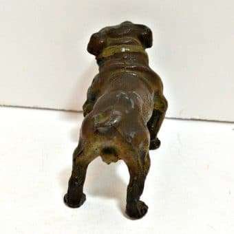 Antique Cold Painted Bulldog