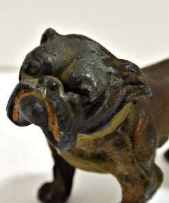 Antique Cold Painted Bulldog