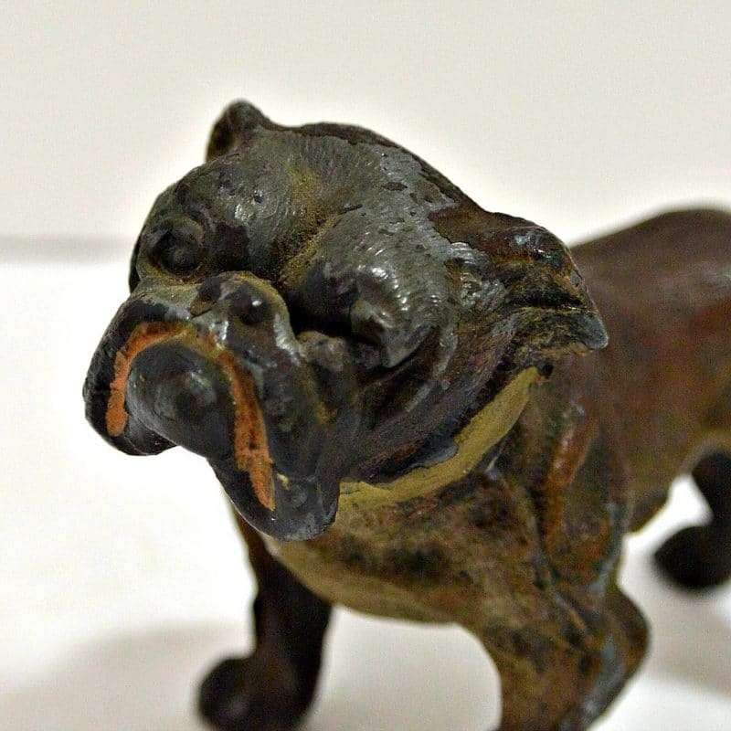 Antique Cold Painted Bulldog