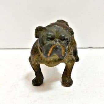 Antique Cold Painted Bulldog