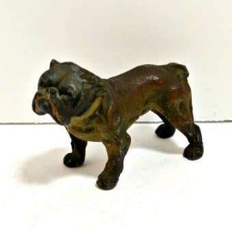 Antique Cold Painted Bulldog