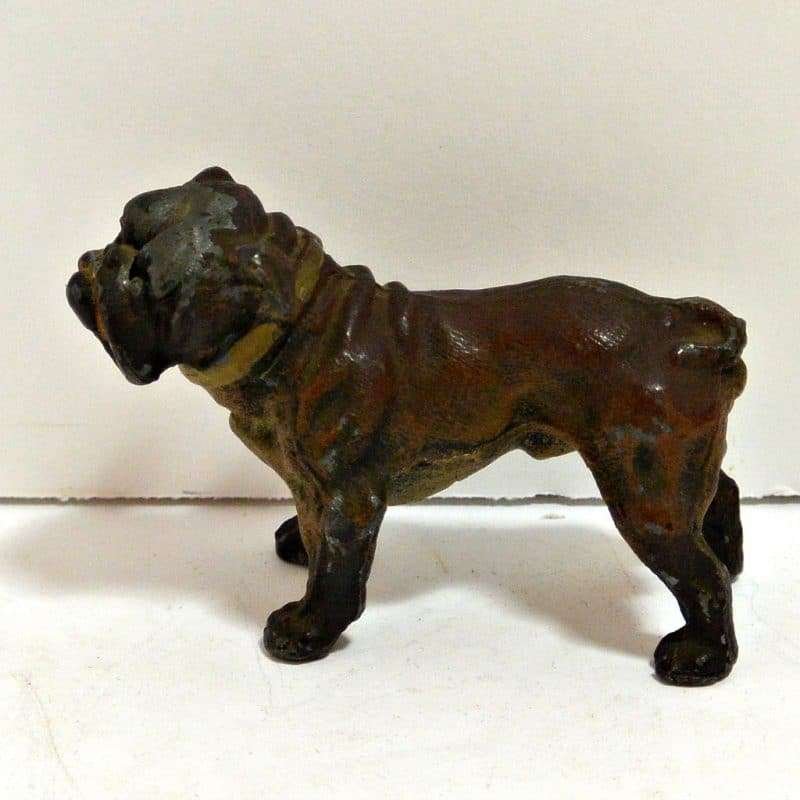 Antique Cold Painted Bulldog