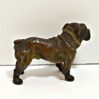 Antique Cold Painted Bulldog