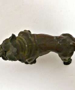 Antique Cold Painted Spelter Bulldog