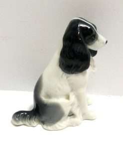 Porcelain Spaniel Dog Figurine Metzler and Ortloff 2