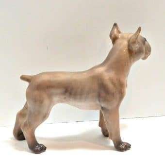 Dahl Jensen Boxer Figurine Collectible back