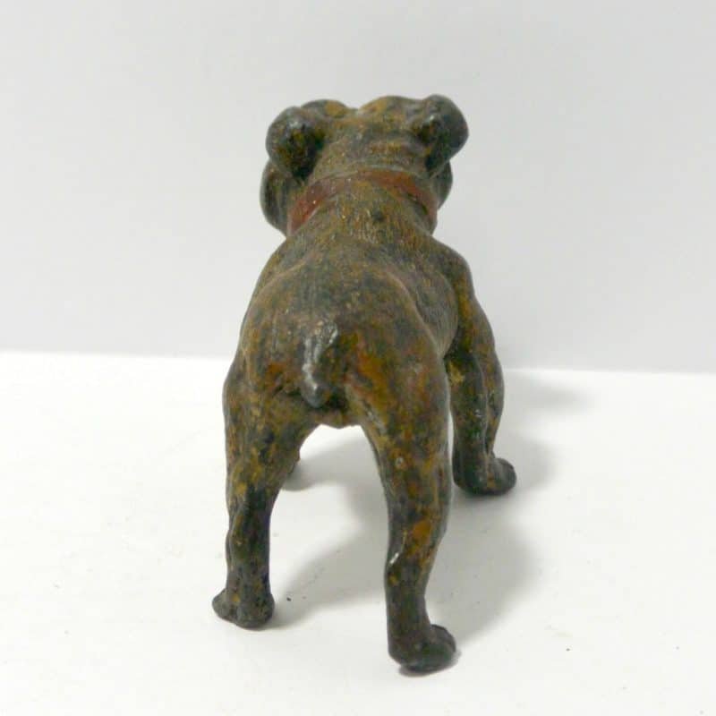 Antique Cold Painted Austrian Bronze Bulldog
