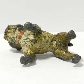 Antique Cold Painted Austrian Bronze Bulldog