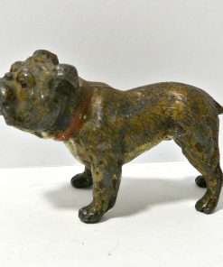 Cold Painted Bronze Bulldog