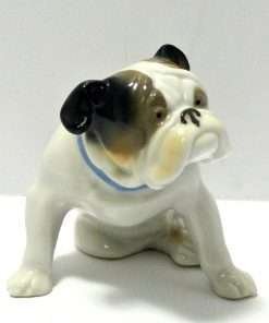Metzler and Ortloff Porcelain Bulldog