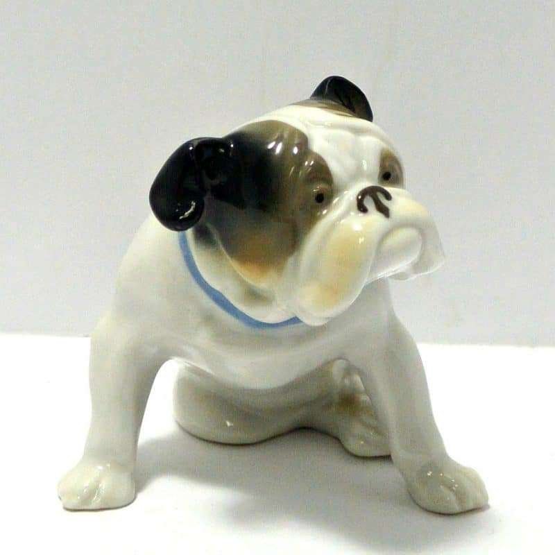 Metzler and Ortloff Porcelain Bulldog