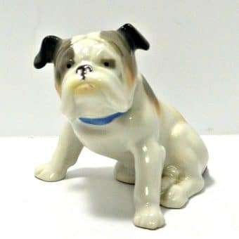 Metzler and Ortloff Porcelain Bulldog