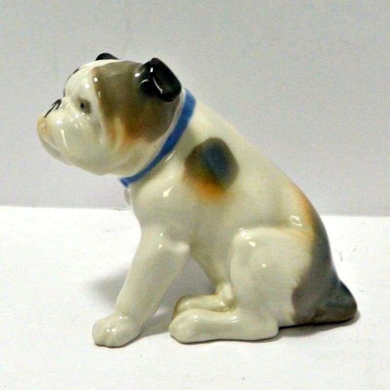 Metzler and Ortloff Porcelain Bulldog Figurine
