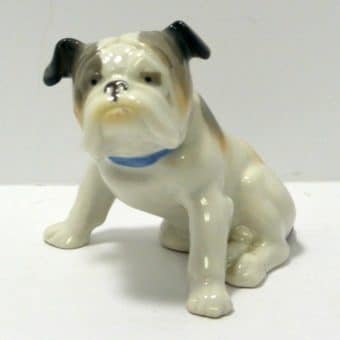 Metzler and Ortloff Porcelain Bulldog
