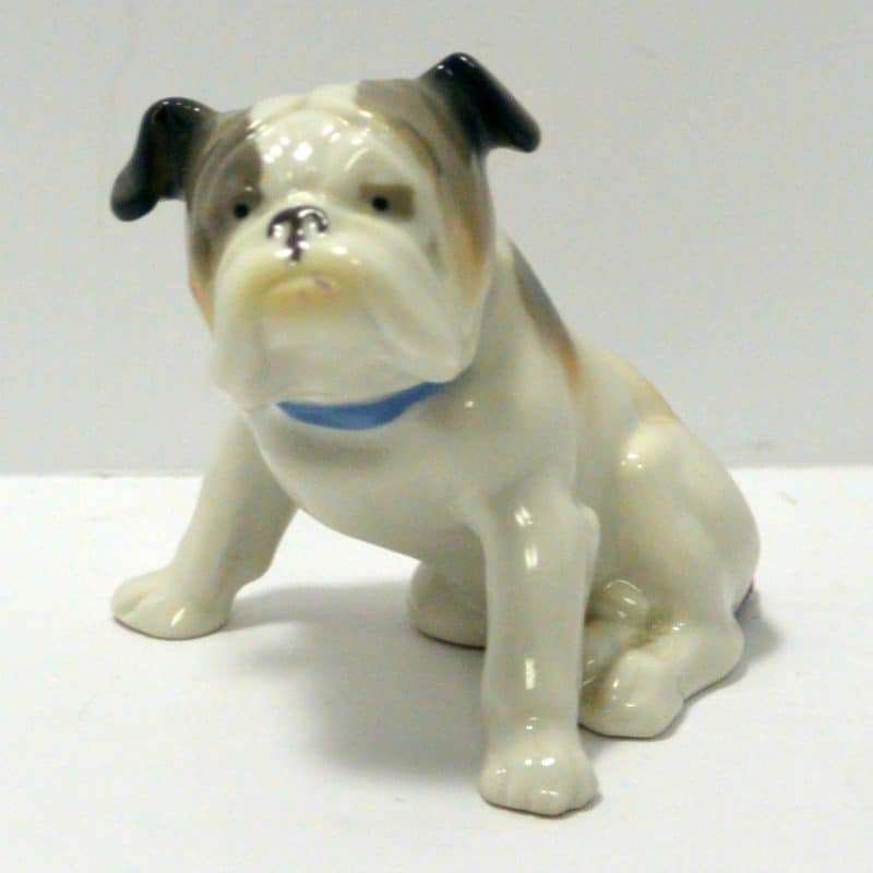 Metzler and Ortloff Porcelain Bulldog