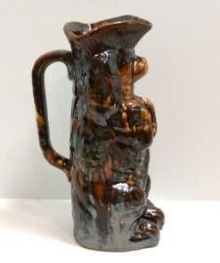 Rockingham Pottery Figural Dog Pitcher 3