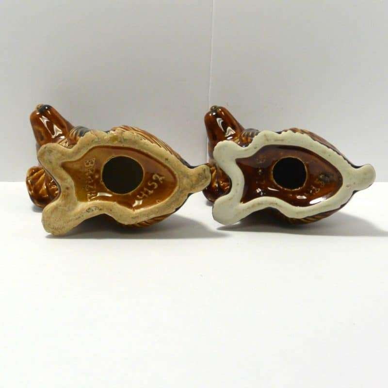 Mid-Century Modern Spaniel Figurines Brazil bottom