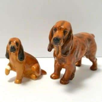 Royal Doulton Cocker Spaniel Figurines Pair 3