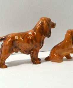Royal Doulton Cocker Spaniel Figurines Pair 2