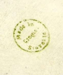 Czechoslovakian Porcelain Bulldog mark