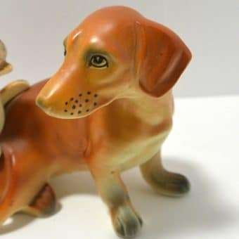 Vintage Dachshund Figurine Collectible 2