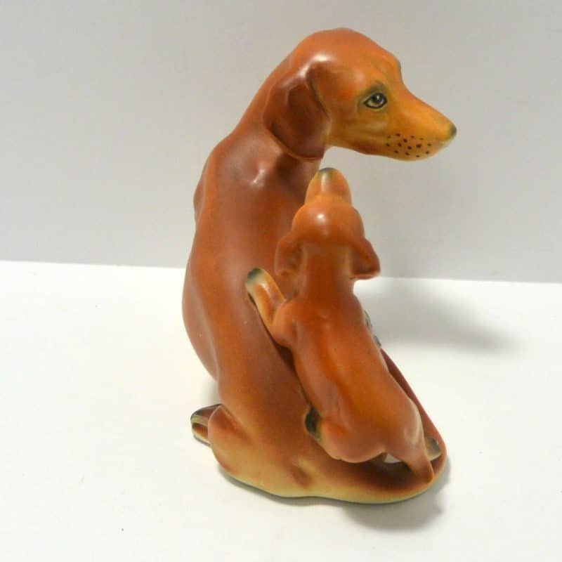 Vintage Dachshund Figurine Collectible 1