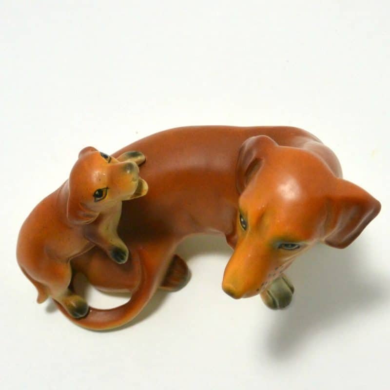 Vintage Dachshund Figurine Collectible