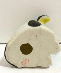 Vintage Occupied Japan Dog Figurine with Cap and Pipe bottom