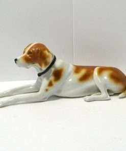Porcelain Short-Haired Pointer Dog Figurine 3