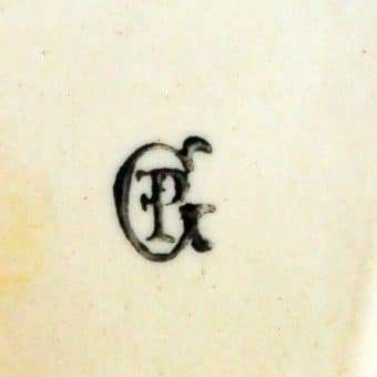 Porcelain Short-Haired Pointer Dog Figurine mark