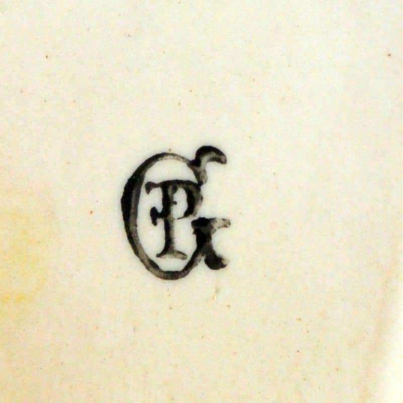 Porcelain Short-Haired Pointer Dog Figurine mark