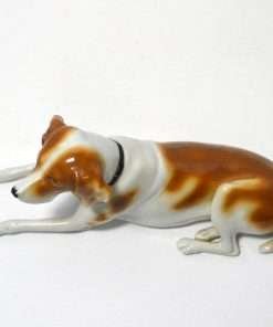 Porcelain Short-Haired Pointer Dog Figurine 1