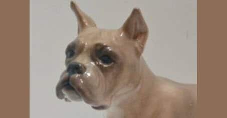 Dahl Jensen Boxer Figurine Collectible #1170