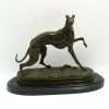 P.J. Mene Bronze Greyhound c. late-1800's