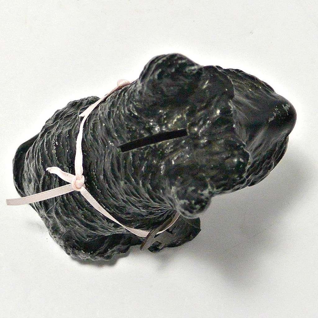 Die Cast Metal Scottish Terrier Bank with Key c. 1930's - Image 8