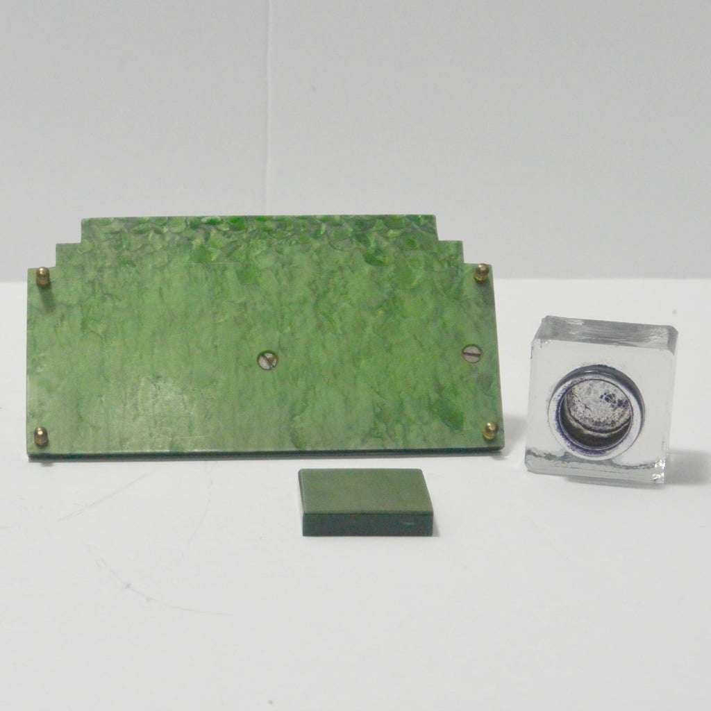 Art Deco Inkwell with Scottish Terrier Dogs #2 - A Dogs Tale Collectibles