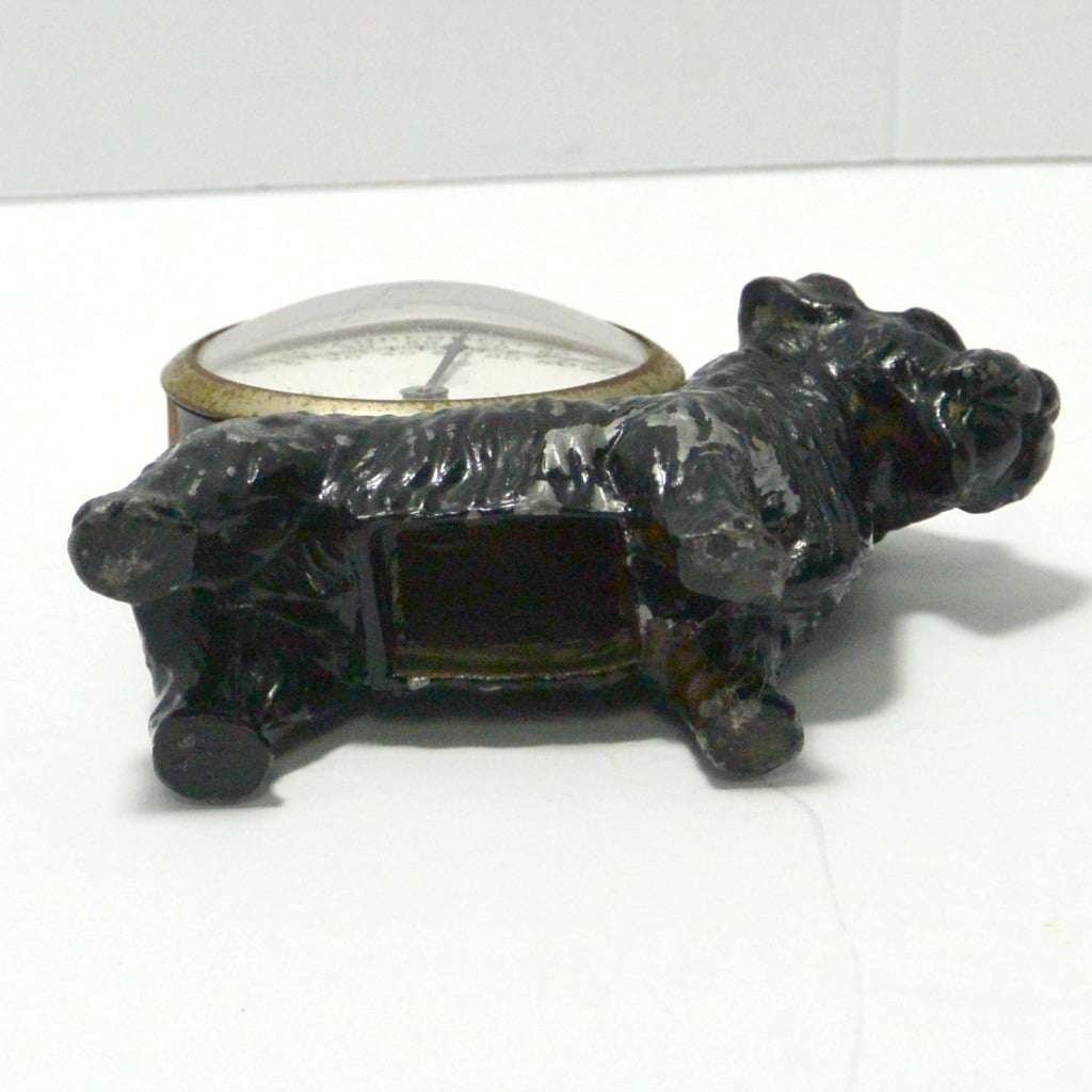 Vintage Cast Iron Scottish Terrier with Fahrenheit Thermometer CSTI-J120