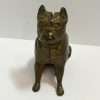 Antique Cast Iron Boxer Dog Still Bank c. early 1900's