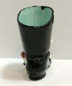 Alternative view of Dresden Dog Matchstick Holder c. 1900 - 1940