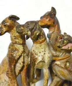 Cold Painted Bronze Familyce