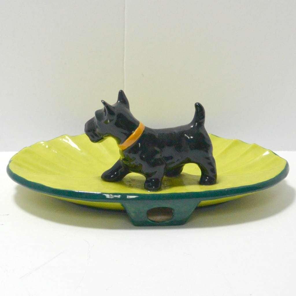 Vintage Decorative Plate with Scottish Terrier c.1960's #1 - A Dogs Tale Collectibles
