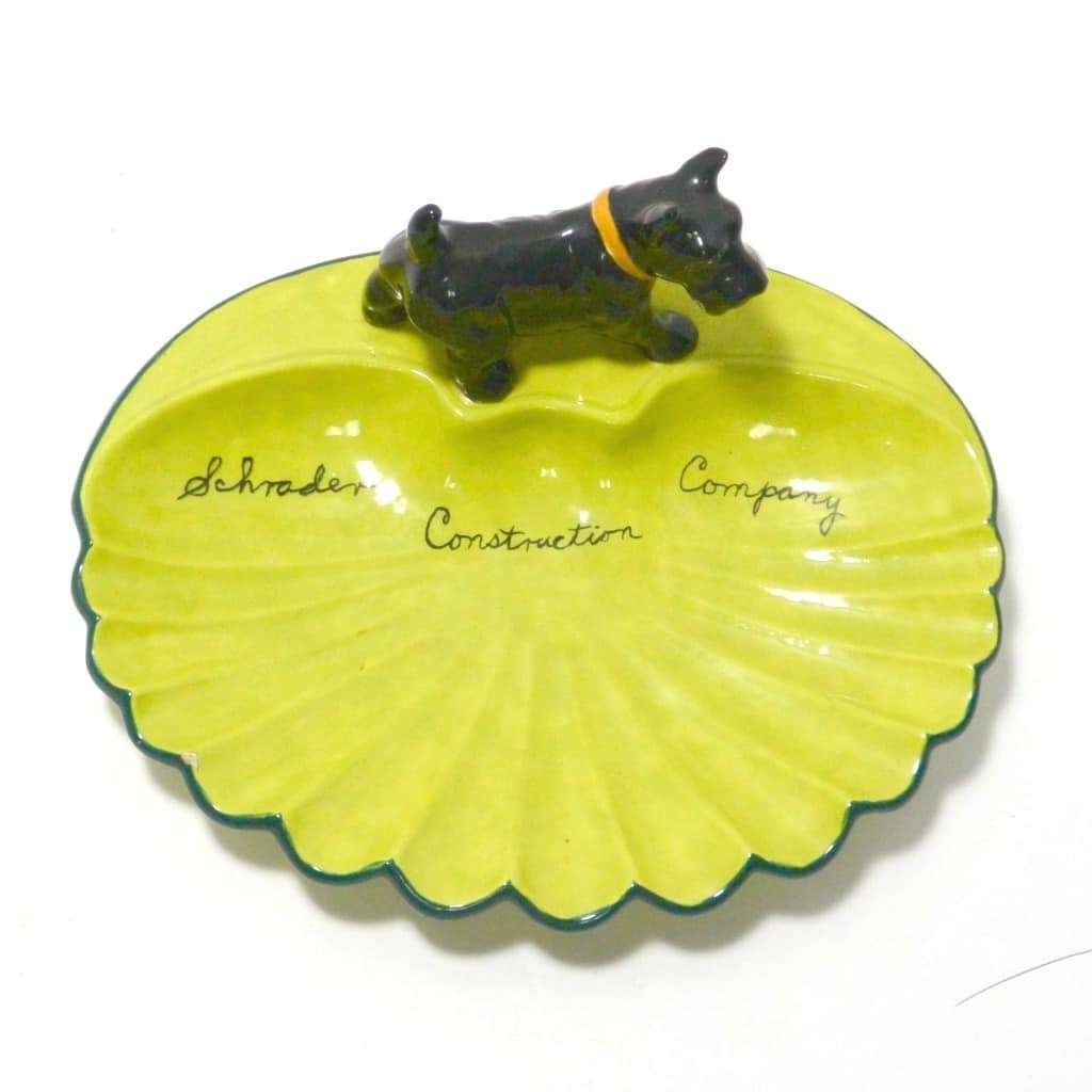 Vintage Decorative Plate with Scottish Terrier c.1960's #5 - A Dogs Tale Collectibles