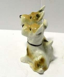 Vintage Terrier Dog Pair Figurine side 1