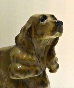 Hutschenreuther English Cocker Spaniel Figurine Close