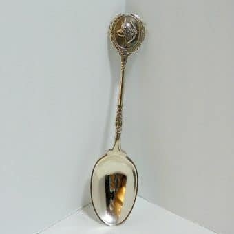 Sterling Silver Cairn Terrier Spoon