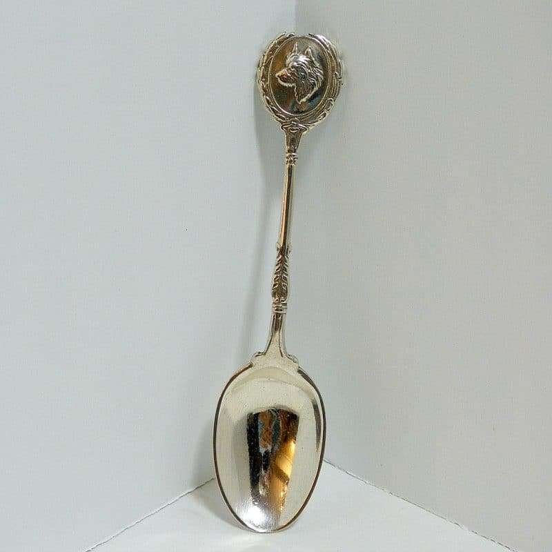 Sterling Silver Cairn Terrier Spoon